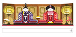 Googleロゴ(ひな祭りver)